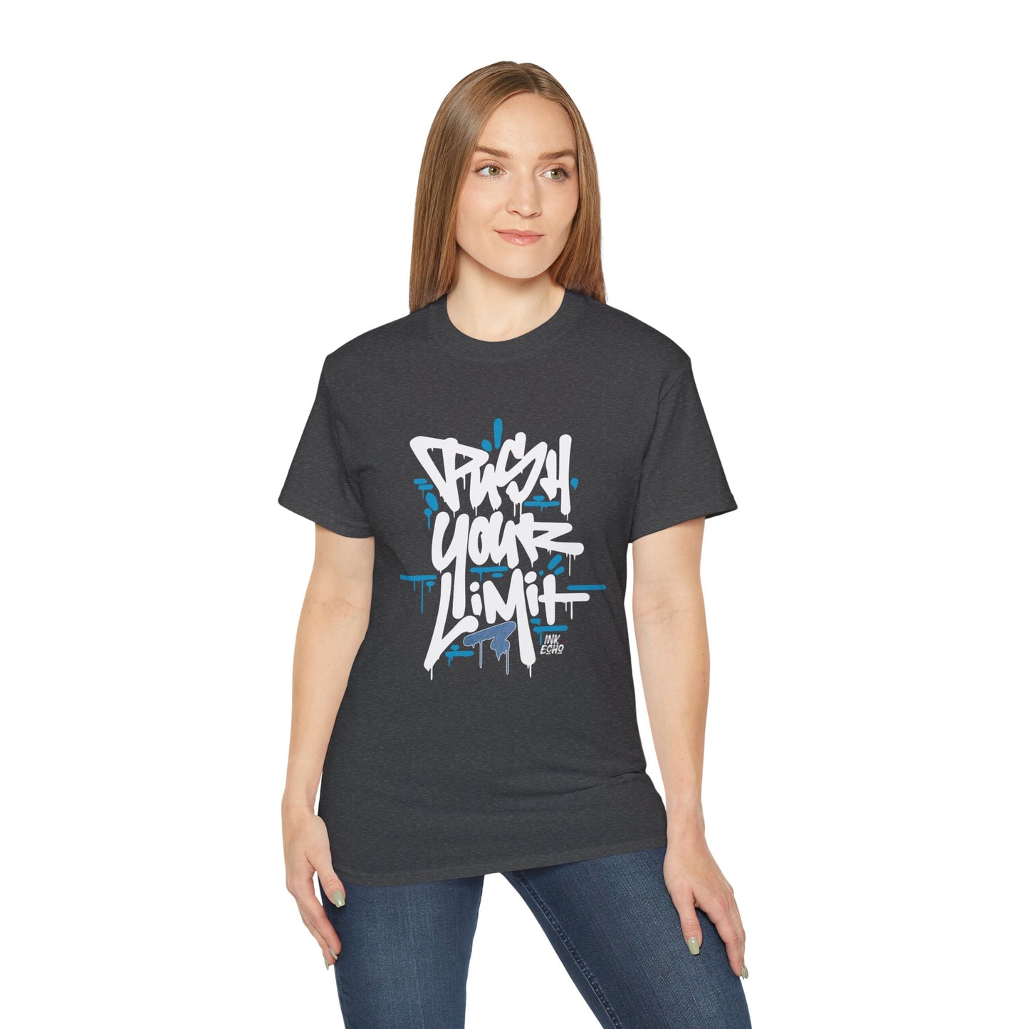 Push Your Limit Graffiti - (Dark) Unisex T-Shirt
